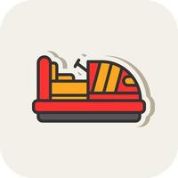 Dodgem Vector Icon Design