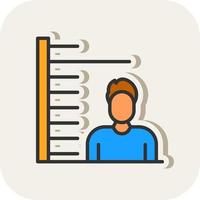 Height Limit Vector Icon Design