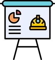 icono de vector de presentación