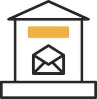 Letter Box Vector Icon Design