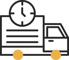 Delivery Time Vector Icon Design