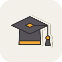 Graduation Vector Icon Design