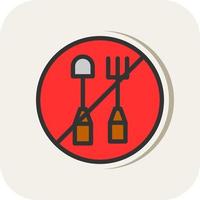 Fasting Vector Icon Design