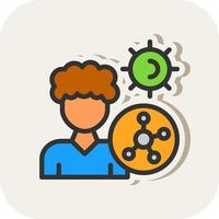 Autoimmune Disease Vector Icon Design