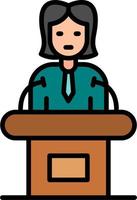 Politician Vector Icon