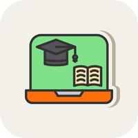 Elearning Vector Icon Design