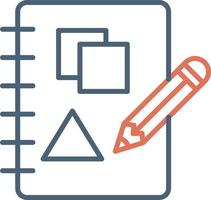 Sketchbook Vector Icon