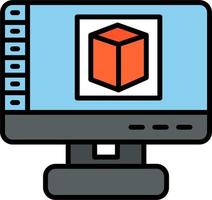 3D Design Vector Icon
