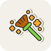 Feather Duster Vector Icon Design