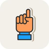 Finger Vector Icon Design