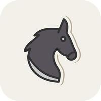 Horse Vector Icon Design