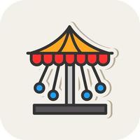 Carousel Vector Icon Design