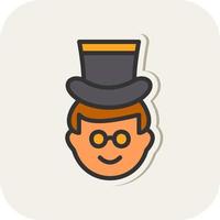 Magician Vector Icon Design