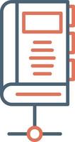 Database Book Vector Icon