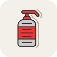 Liquid Soap Vector Icon Design