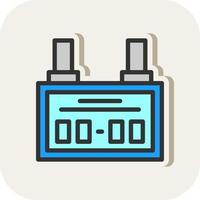 Scoreboard Vector Icon Design