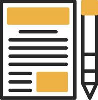 Blogger Vector Icon Design