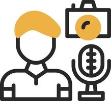 Vlog Vector Icon Design