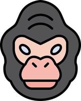 Gorilla Vector Icon