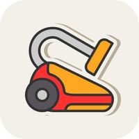 Vacuum Cleaner Vector Icon Design