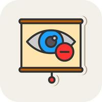 Myopia Vector Icon Design