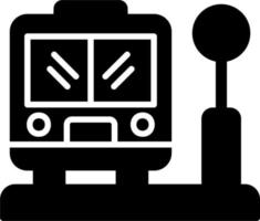 Bus Stop Vector Icon