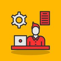 Multitasking Vector Icon Design