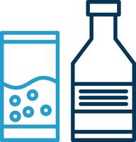 Alcoholic Drink Vector Icon Design