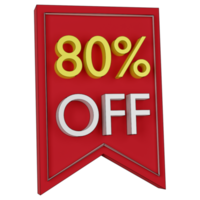 discount 3d illustration png