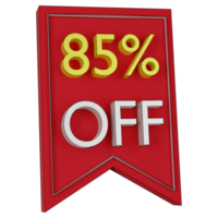 discount 3d illustration png