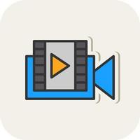 Video Production Vector Icon Design