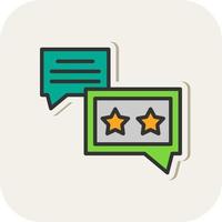 Feedback Vector Icon Design