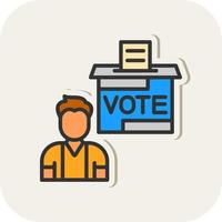 Polling Vector Icon Design