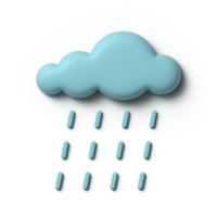 chuvoso clima ícone png