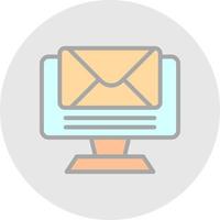 diseño de icono de vector de correo