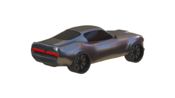 coche dibujos animados 3d hacer png