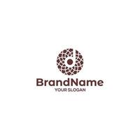 D Tile and Stone Logo Design Vector