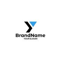 Y Arrow Logo Design Vector