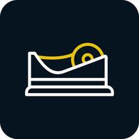 Tape Dispenser Vector Icon Design