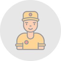 Employee Vector Icon Design