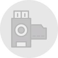 Camera Roll Vector Icon Design