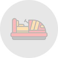 Dodgem Vector Icon Design