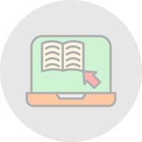 Elearning Vector Icon Design