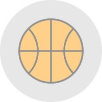 Basketball Vector Icon Design