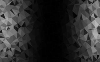 Dark Silver, Gray vector low poly texture.