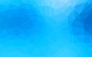 Light BLUE vector abstract mosaic background.