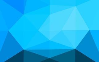 Light BLUE vector abstract polygonal layout.