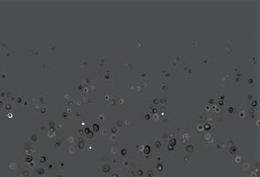 Light Black vector backdrop with dots.