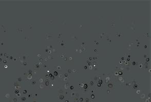 Light Black vector backdrop with dots.