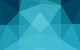 Light BLUE vector polygonal background.